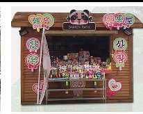 鋼結(jié)構(gòu)仿木紋售貨亭成品直銷，捷士通定制